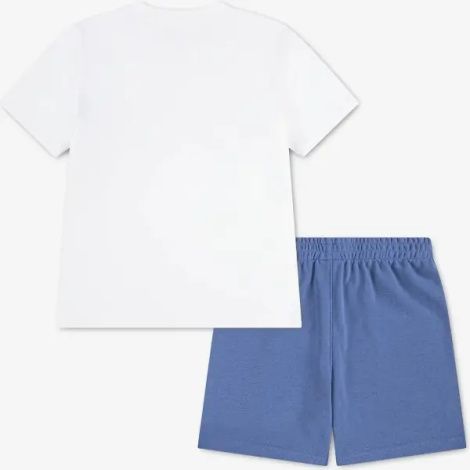 Комплект літній дитячий Nike SPORTWEAR біло-синій 86N922-B4T