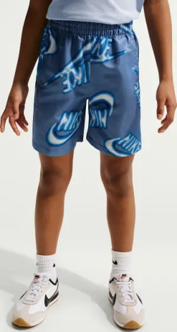 Комплект літній дитячий Nike SPORTSWEAR CLUB димчасто-блакитно-синій 86N878-U1T