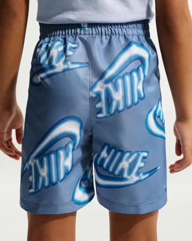 Комплект літній дитячий Nike SPORTSWEAR CLUB димчасто-блакитно-синій 86N878-U1T