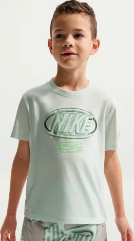 Комплект літній дитячий Nike SPORTSWEAR CLUB м'ятно-сірий 86N878-F28
