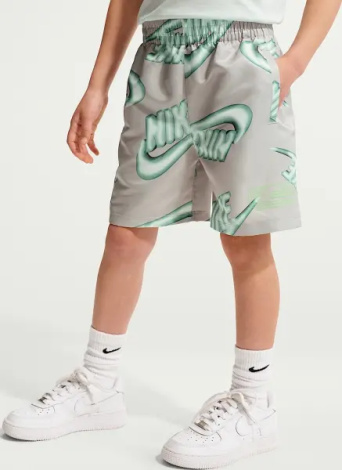 Комплект літній дитячий Nike SPORTSWEAR CLUB м'ятно-сірий 86N878-F28