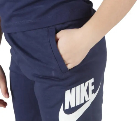 Комплект літній дитячий Nike SPORTSWEAR CLUB темно-синій 86L596-U90