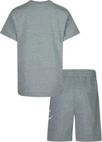 Комплект літній дитячий Nike SPORTSWEAR CLUB сірий 86L596-042