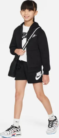 Шорты детские Nike SPORTSWEAR CLUB черные 86L100-023