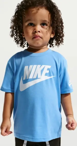 Футболка дитяча Nike TODDLER FUTURA EVERGREEN блакитна 86J575-B9F