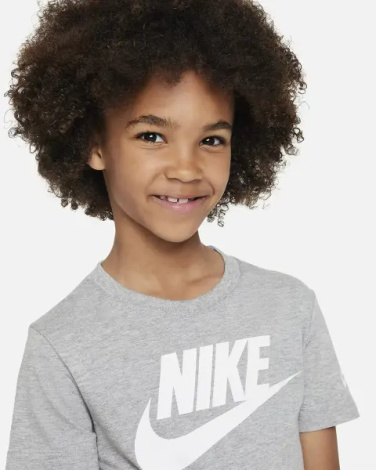 Футболка дитяча Nike TODDLER FUTURA EVERGREEN сіра 86J575-042