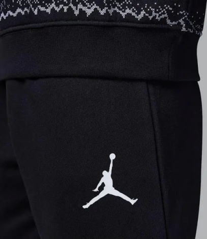 Спортивний костюм дитячий Nike JORDAN MJ HOLIDAY чорно-червоно-бежевий 85C785-023
