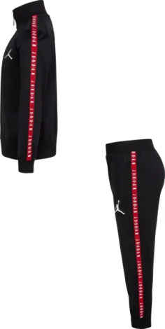 Спортивный костюм детский Nike AIR JORDAN TRICOT SET черно-красный 85A449-023