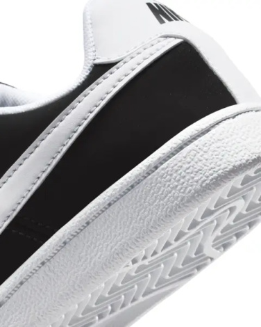 Кроссовки детские Nike COURT ROYALE (PSV) черно-белые 833536-002