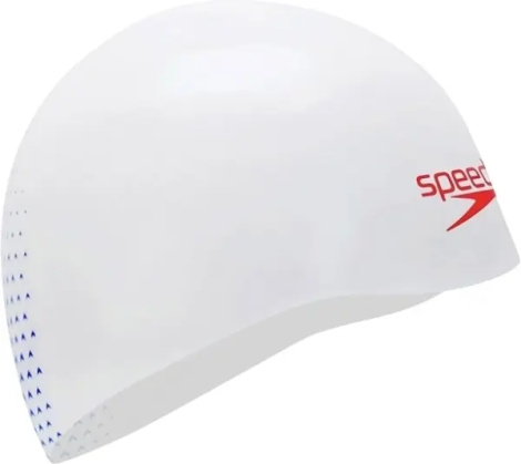 Шапочка для плавания Speedo FASTSKIN CAP AU бело-красно-синяя S 8-0821616683