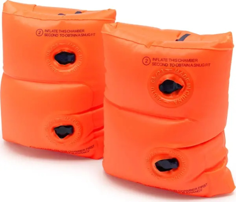 Нарукавники для плавания надувные детские Speedo ROLL UP ARMBAND JU оранжевые 8-069451288