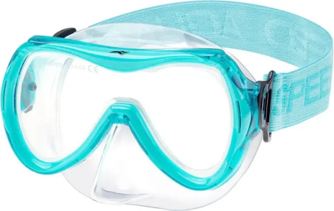 Маска для плавання дитяча Aqua Speed ALIZE FS бірюзова 622-04