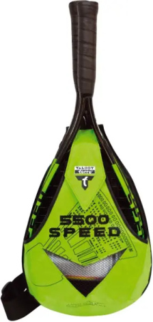 Набор для скоростного бадминтона Talbot SPEEDBADMINTON SET SPEED 5500 (2 ракетки, набор воланов и чехол) черно-зеленый 490115 - 490118