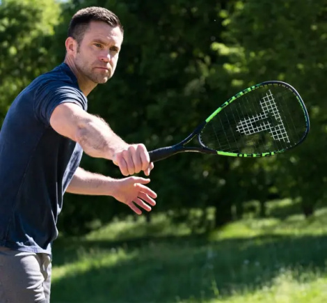 Набор для скоростного бадминтона Talbot SPEEDBADMINTON SET SPEED 5500 (2 ракетки, набор воланов и чехол) черно-зеленый 490115 - 490118
