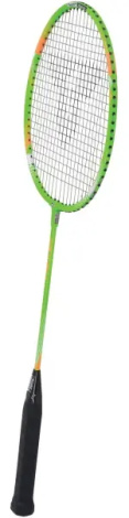 Ракетка для бадминтона Talbot BADMINTON RACKET FIGHTER салатово-оранжевая 429807