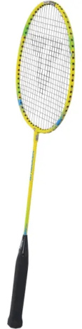 Ракетка для бадмінтону Talbot BADMINTON RACKET ATTACKER жовто-блакитно-салатова 429806