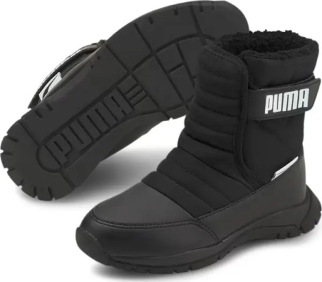 Ботинки детские Puma NIEVE WINTER черные 380745-03