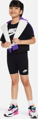 Футболка дитяча Nike CLUB BOXY чорна 36L160-023