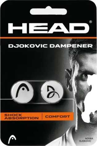 Віброгасники для ракеток Head DJOKOVIC DAMPENER білі (2 штуки) 285704