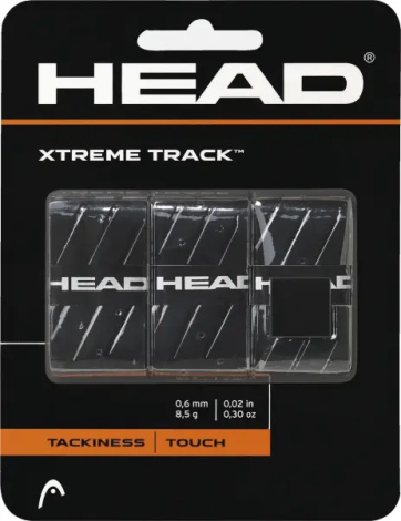 Обмотка для ракеток Head XTREMETRACK OVERGRIP черная (3 штуки) 285-124 bk