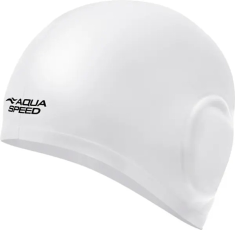 Шапочка для плавання Aqua Speed EAR CAP VOLUME біла 284-05