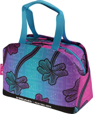 Сумка для тенниса Head PRO X TOTE BAG PALM TREE CREW 22L голубо-розово-фиолетовая 261885