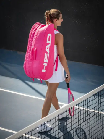 Сумка для тенниса Head BASE RACQUET BAG M 50L розовая 261016