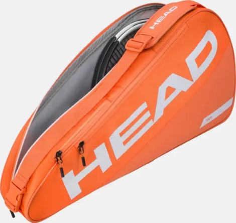 Сумка для тенниса Head TOUR RACQUET BAG S 30L оранжевая 260326