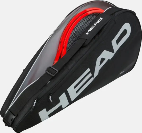 Сумка для тенниса Head TOUR RACQUET BAG S 30L черная 260236
