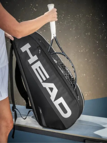 Сумка для тенниса Head TOUR RACQUET BAG M 40L черная 260226
