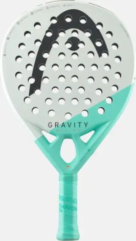 Ракетка для падл-тенісу Head GRAVITY MOTION біло-бірюзова 224014