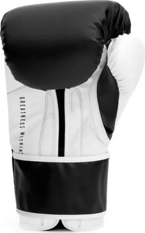 Рукавички боксерські Everlast POWERLOCK OG TRAINING GLOVES чорно-білі P00004005-BK-WH