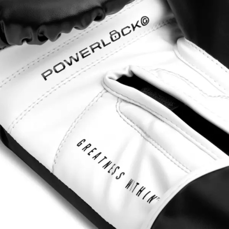 Рукавички боксерські Everlast POWERLOCK OG TRAINING GLOVES чорно-білі P00004005-BK-WH