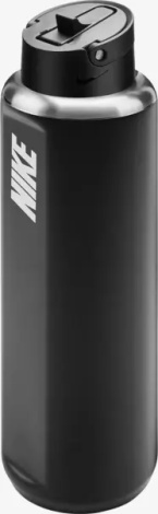 Пляшка для води Nike SS RECHARGE STRAW BOTTLE 32 OZ 946 мл чорна N.101.3796.091.32