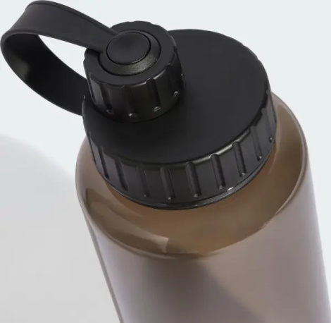 Бутылка для воды Adidas TRITAN WATER BOTTLE 1000 мл коричнево-черная KS9672