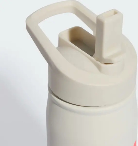 Бутылка для воды Adidas METAL BOTTLE SCREW TOP 600 мл молочно-розовая KS9671