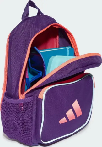 Рюкзак дитячий Adidas NEON 8,38L фіолетово-персиковий KR1699
