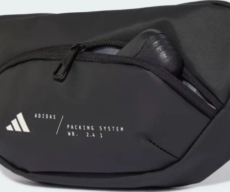 Сумка на пояс Adidas HYBRID 2,7L черная KG8018