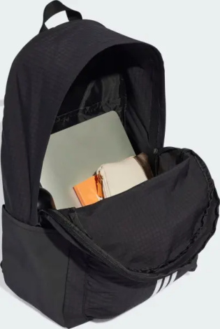 Рюкзак Adidas ESSENTIALS 3-STRIPES BACKPACK BACK TO SCHOOL 2 27,4L черный JX6497