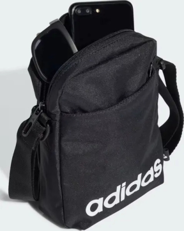 Сумка через плече Adidas LINEAR ORGANIZER чорна JE8341