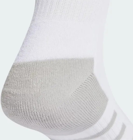 Носки Adidas ESSENTIALS CLIMACOOL CREW 3P белые (3 пары) JD9571