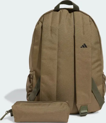 Рюкзак Adidas CLASSIC WITH PENCIL CASE 23,25L хакі JD3091