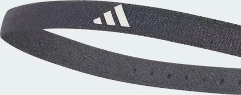Повязки на голову Adidas HAIRBANDS 3PK белая, серая, черная (3 штуки) IY7788
