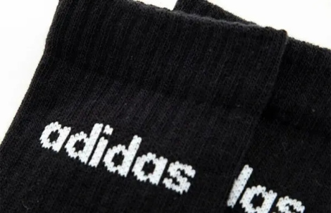 Носки Adidas LINEAR CREW CUSHIONED 3P черные (3 пары) IC1301