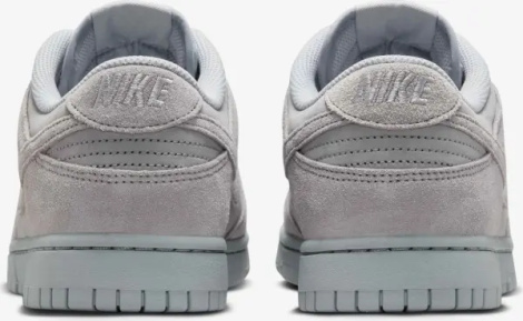 Кроссовки Nike DUNK LOW RETRO SE серые IB6651-002