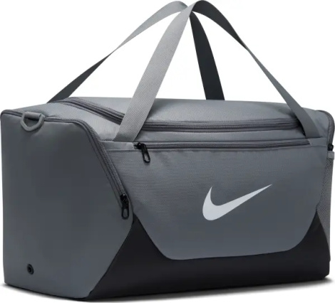 Сумка спортивная Nike BRASILIA TRAINING DUFFEL SMALL 40L серая IB4394-084