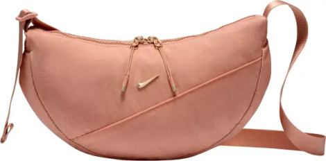 Сумка через плече жіноча Nike AURA CRESCENT CROSSBODY 4L коричнева HQ4370-688
