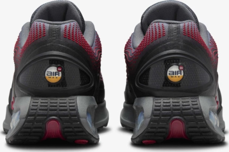Кроссовки Nike AIR MAX DN черно-серо-красные HM0708-002
