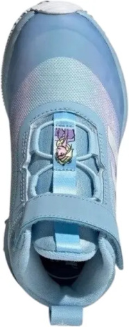 Кроссовки беговые детские Adidas FORTARUN ALL TERRAIN FROZEN голубые H67845