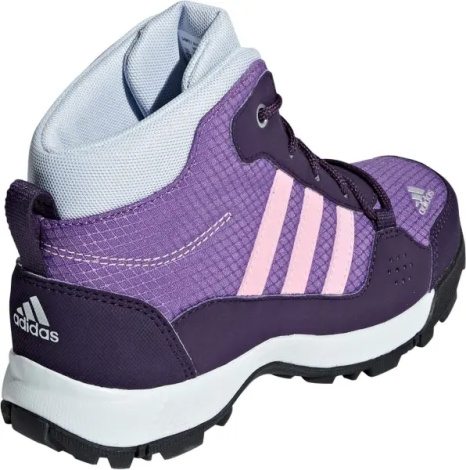 Ботинки для хайкинга детские Adidas TERREX HYPERHIKER MID фиолетово-темно-фиолетово-светло-розовые G27789